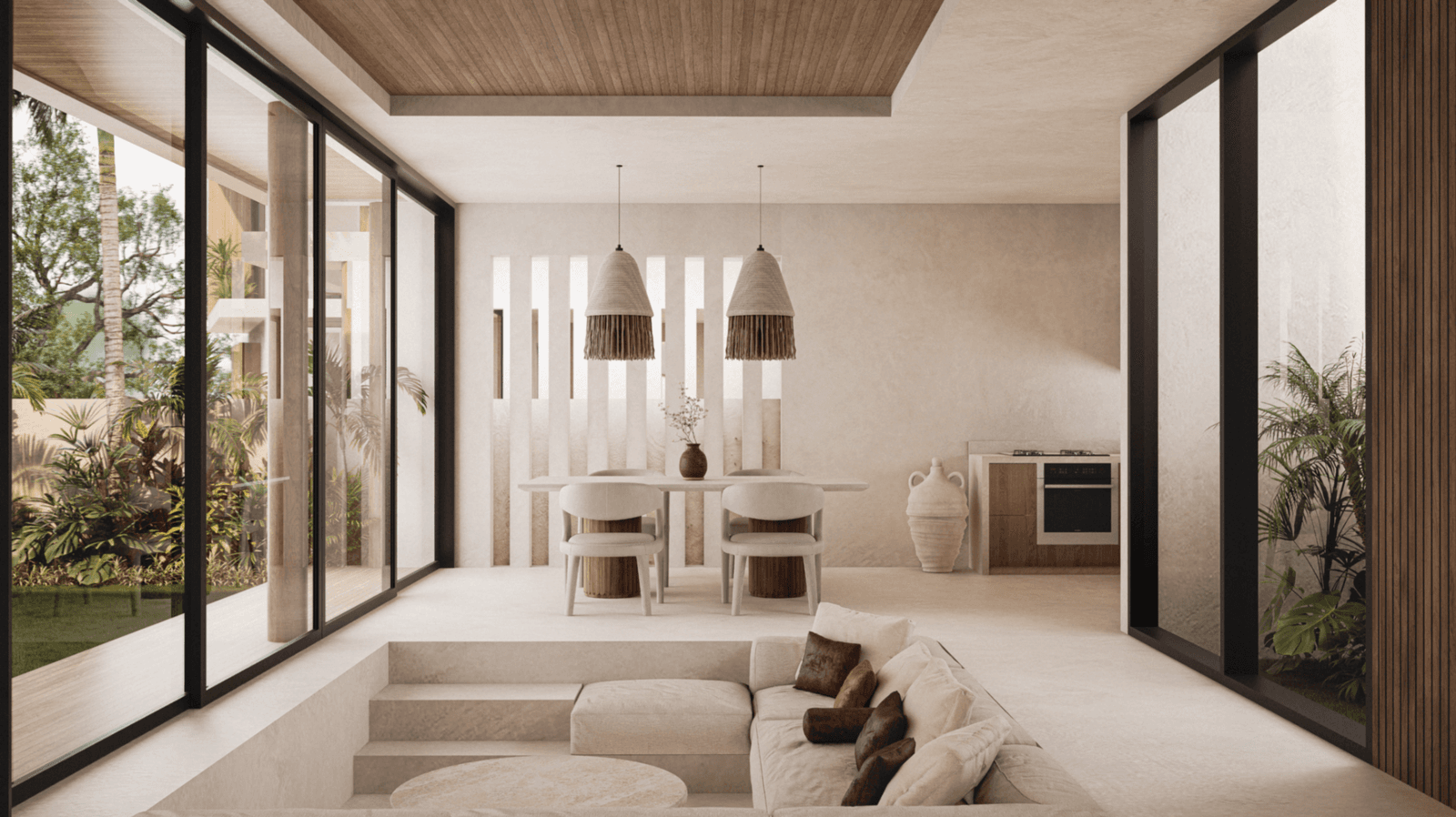 Modern Mediterranean 2-Bedroom Villa in the Heart of Bingin 9