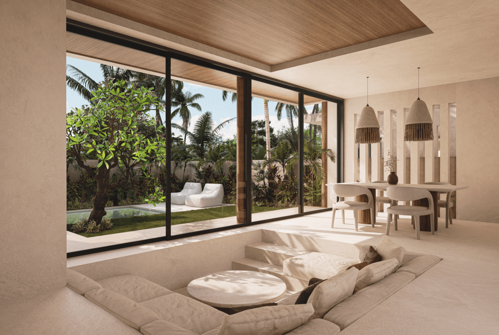 Modern Mediterranean 2-Bedroom Villa in the Heart of Bingin 2