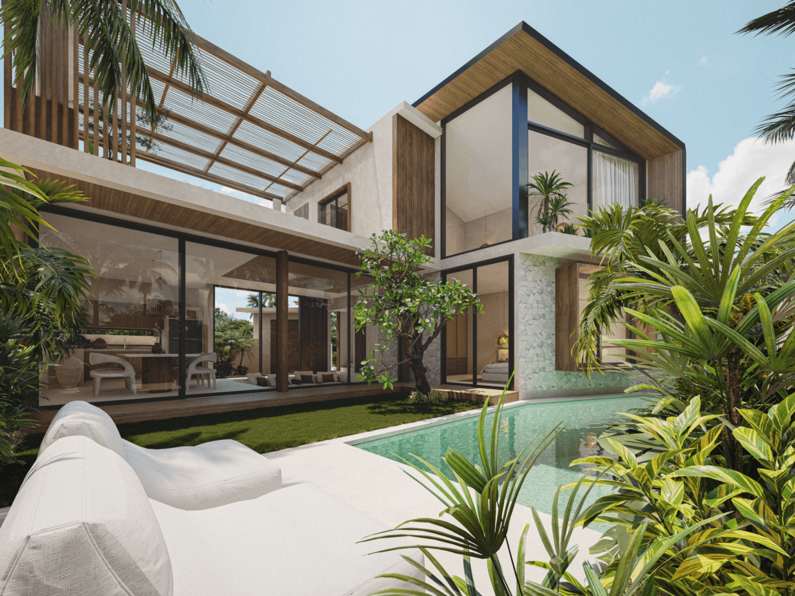 Modern Mediterranean 2-Bedroom Villa in the Heart of Bingin 6