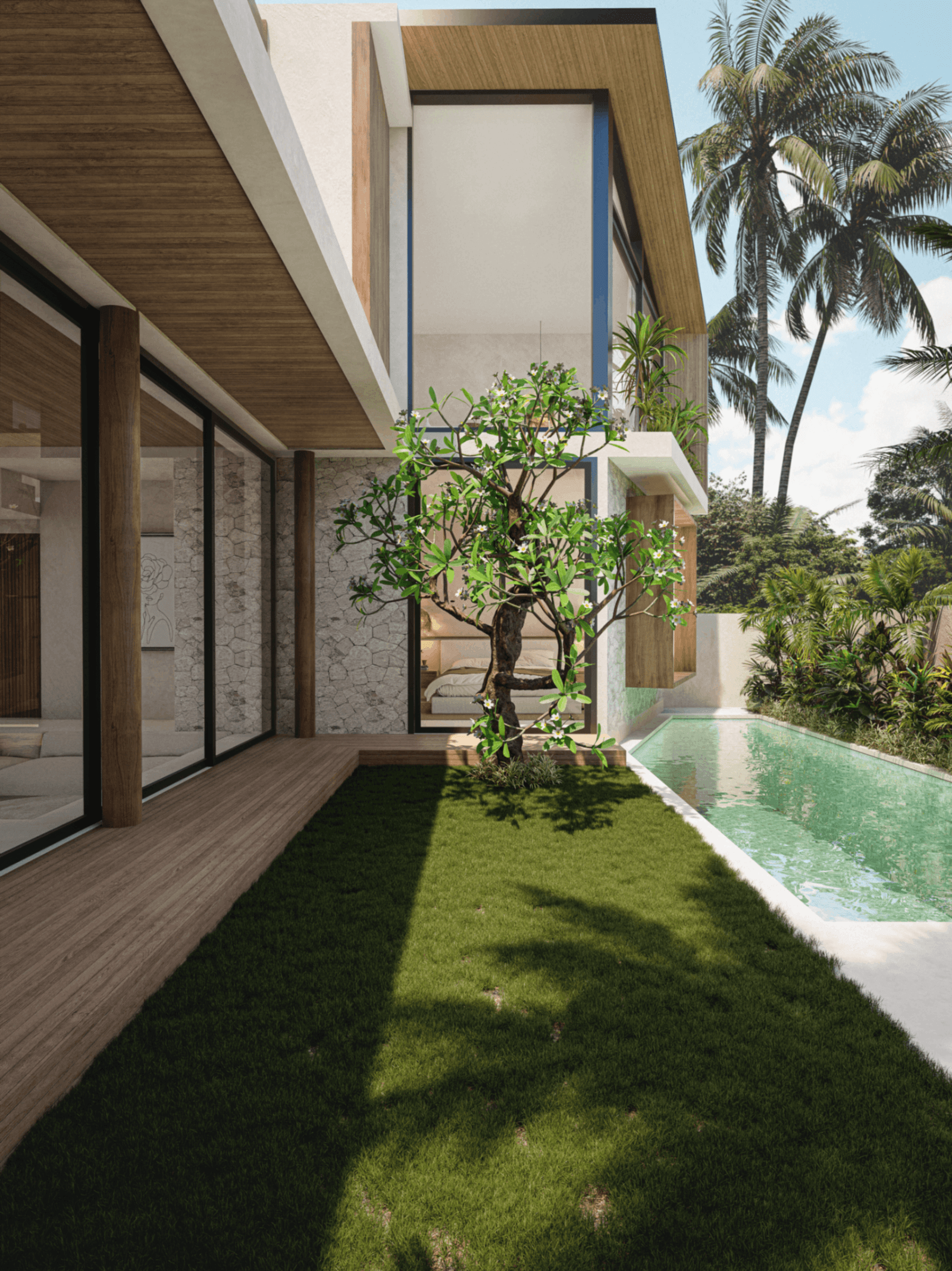 Modern Mediterranean 2-Bedroom Villa in the Heart of Bingin 8