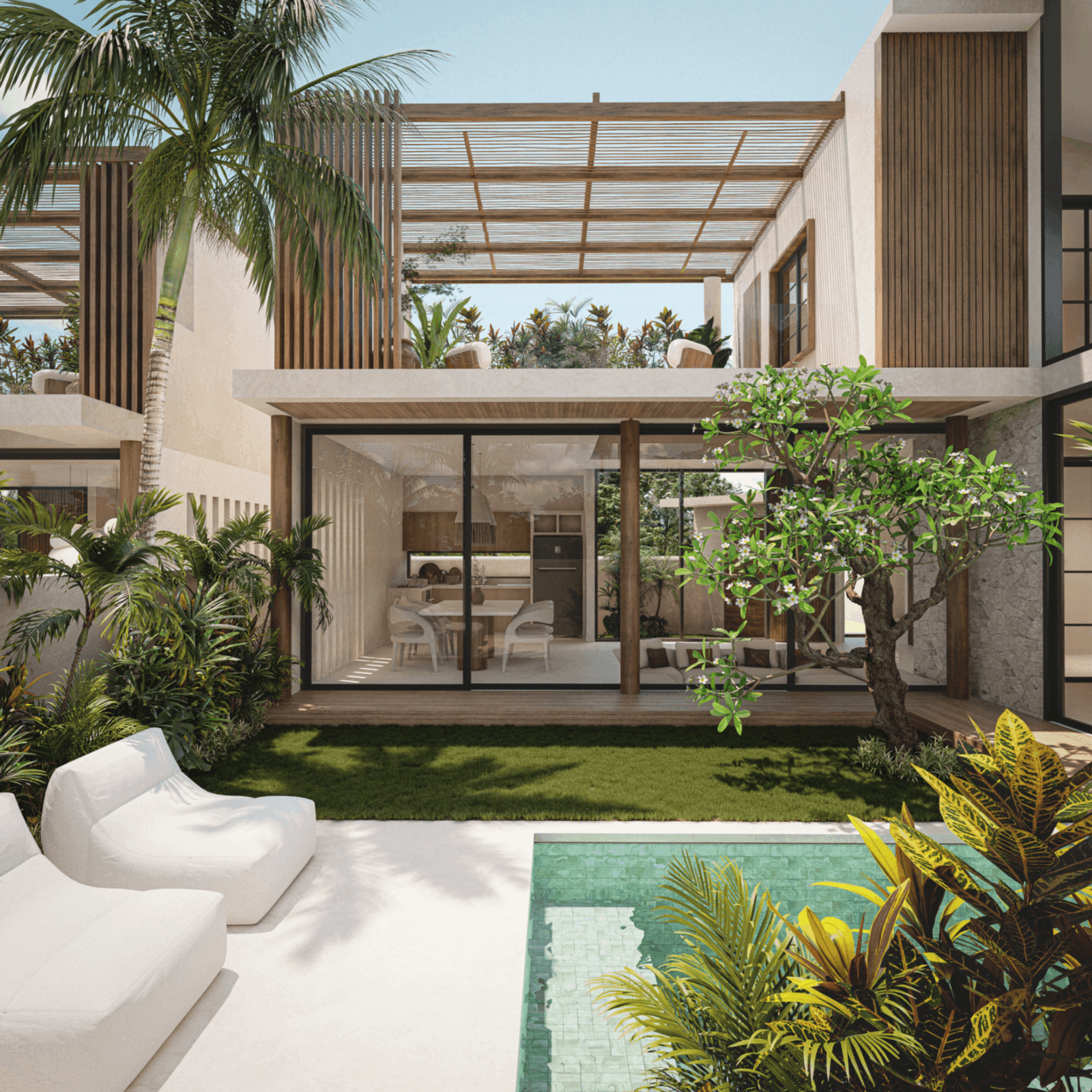 Modern Mediterranean 2-Bedroom Villa in the Heart of Bingin 14